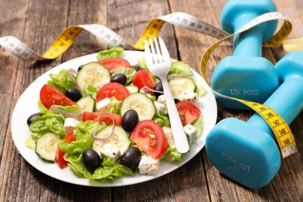 Example of good diet and exercise Horley