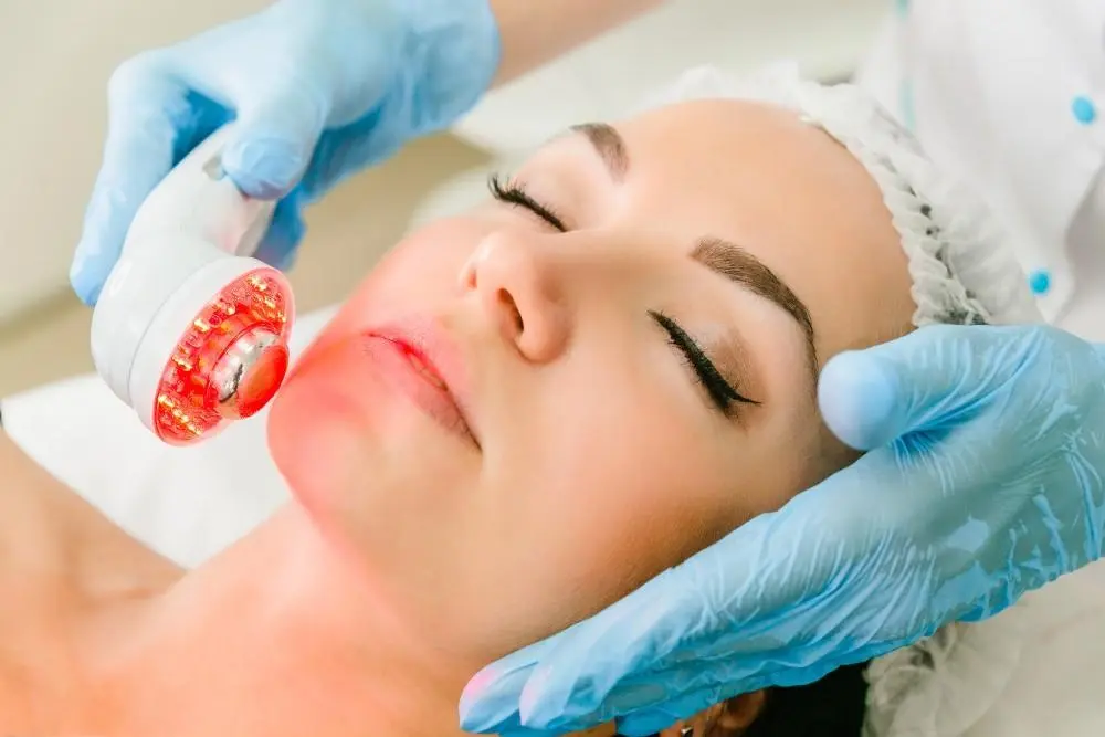 woman having non-surgical Morph8 treatment Horley