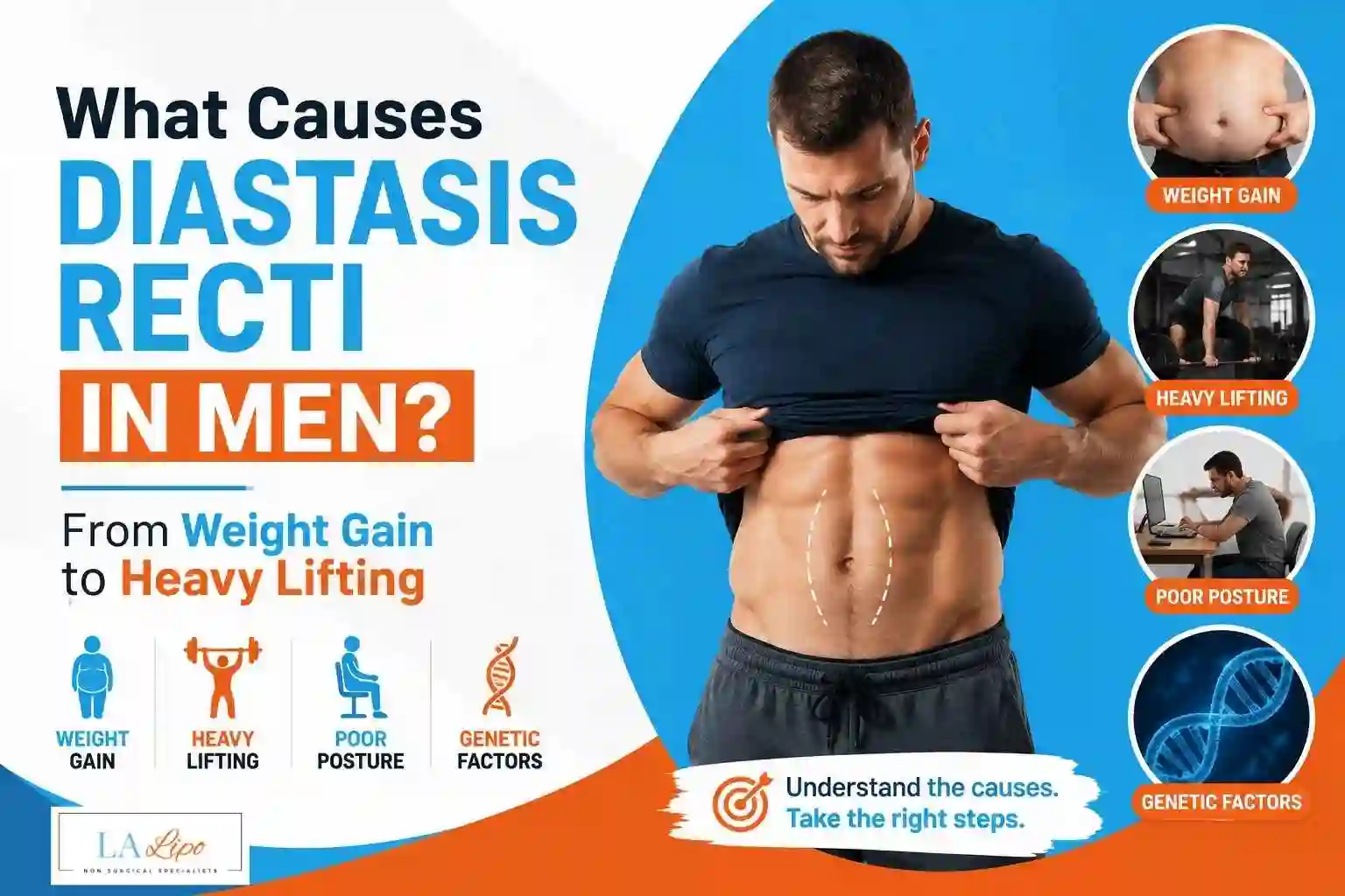 What Causes Diastasis Recti in Men? From Weight Gain to Heavy Lifting Horley